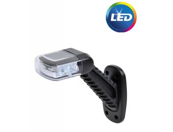 Breedtelicht LED rood/wit/oranje Links