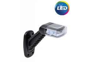 Breedtelicht LED rood/wit/oranje Rechts