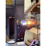 Breedtelicht LED rood/wit/oranje Rechts