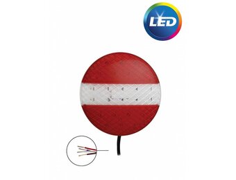 Achterlicht LED rond 140x20 mm