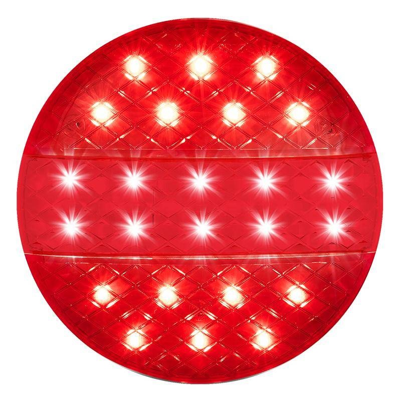 Achterlicht LED rond 140x20 mm