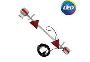 LED lichtbalk 110 > 160 cm - 7 polig - 7,5 meter
