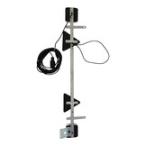 LED verlichtingsbalk uitschuifbaar van 110 cm tot 160 cm - 7 polig - inclusief reflectoren