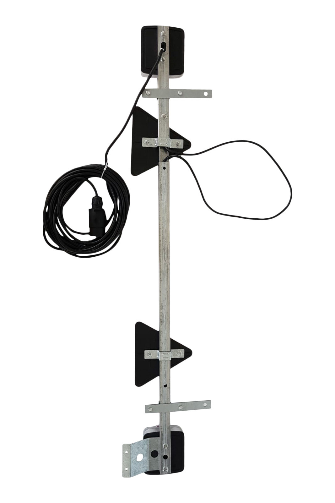 LED verlichtingsbalk uitschuifbaar van 110 cm tot 160 cm - 7 polig - inclusief reflectoren