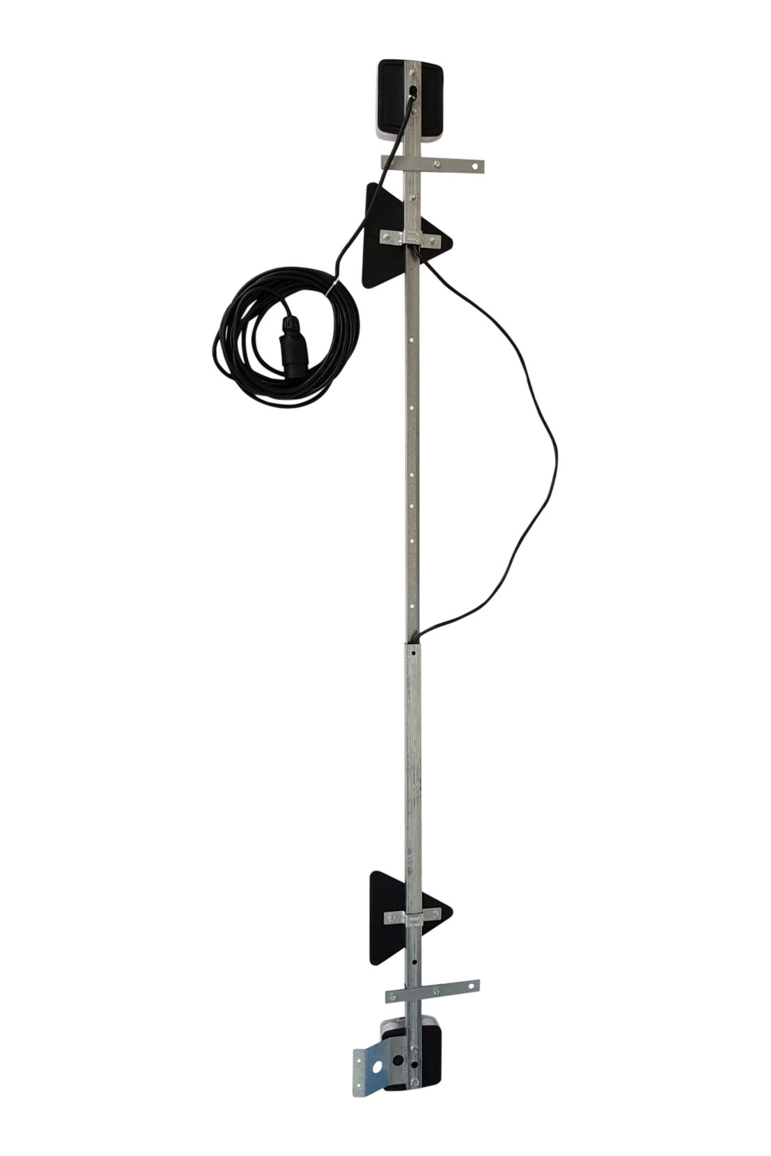 LED verlichtingsbalk uitschuifbaar van 110 cm tot 160 cm - 7 polig - inclusief reflectoren