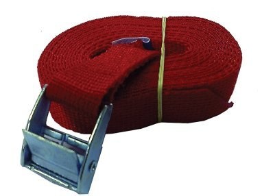 Sjorband rood 300x2,5 cm (250 kg)