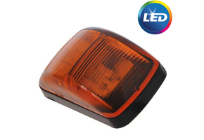Zijmarkeringslamp - oranje/geel - losse draad