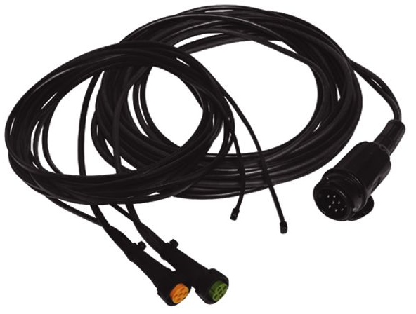 Aspock hoofdkabel - 9 meter lang - 13-polig - voorzien van 5-polige connectoren - inclusief aftakkingen