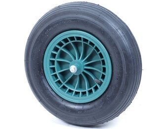 Kruiwagenwiel 4.00-8 luchtband - 150 kg - 20 mm