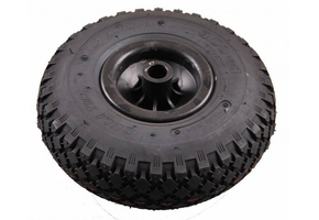 3.00-4 Boeggeleiding luchtband (kunststof velg)