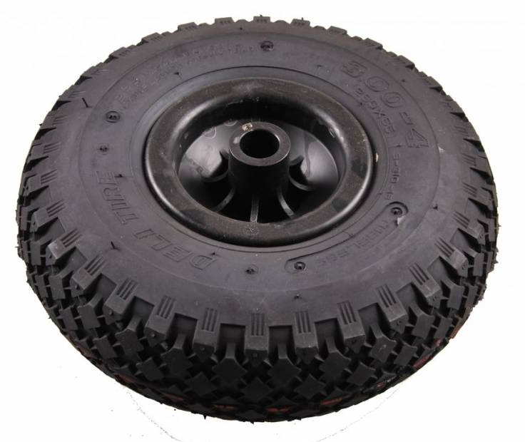 3.00-4 Boeggeleiding luchtband (kunststof velg)