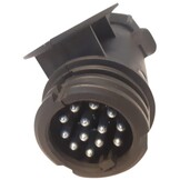 Stekker 13 polig steekaansluiting ( dus niet in stekkerdoos draaien)