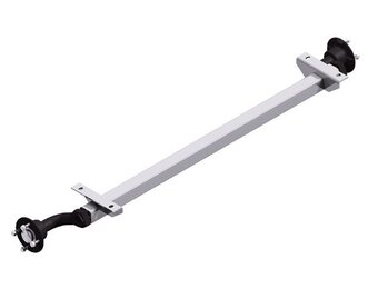 Waterproof As - 750 kg - pad 1400 - flens 1850 - 4x100