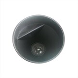 Trechter met flexibele tuit en geïntegreerd filter