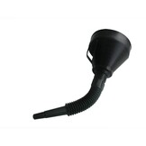 Trechter met flexibele tuit en geïntegreerd filter