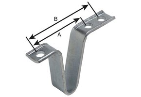 Valbeugel dissel 3 bevestigingsgaten