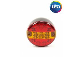 Achterlicht rond 140x80 mm
