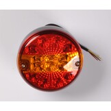 LED achterlicht rond 140x80 mm