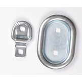 Verzonken Vloerring 145x100 mm