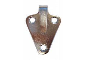 Haak voor elastiek of touw 39x53 mm