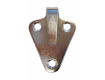 Haak voor elastiek of touw 39x53 mm