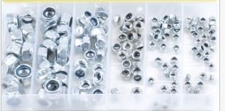 Assortiment  borgmoeren 150-delig