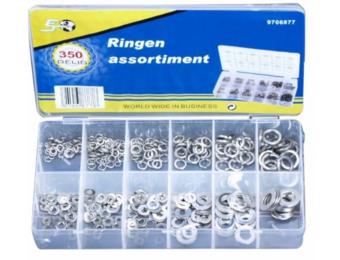 Ringen 350-delig assortiment