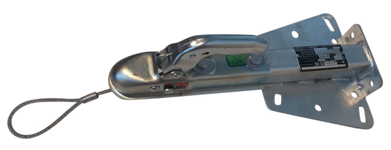 Knott V-dissel - koker 50 mm - 750 kg - ongeremde koppeling