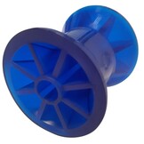 72x73 mm kielrol blauw 14,5 mm naafdiameter