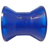 72x73 mm kielrol blauw 14,5 mm naafdiameter