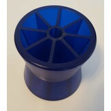 97x89 mm kielrol blauw 14,3 mm naafdiameter