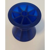 95x87 mm kielrol blauw 14,5 mm naafdiameter