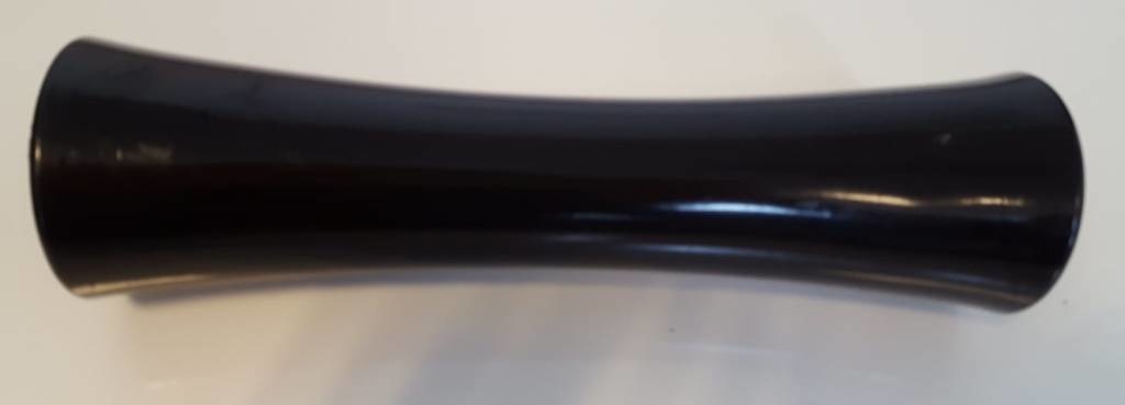 290x80 mm kielrol zwart 21 mm naafdiameter