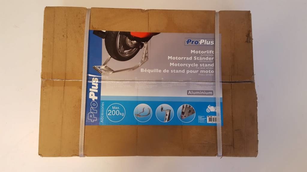 Universele motorlift geschikt voor achterwielen - gefabriceerd uit hoogwaardig aluminium