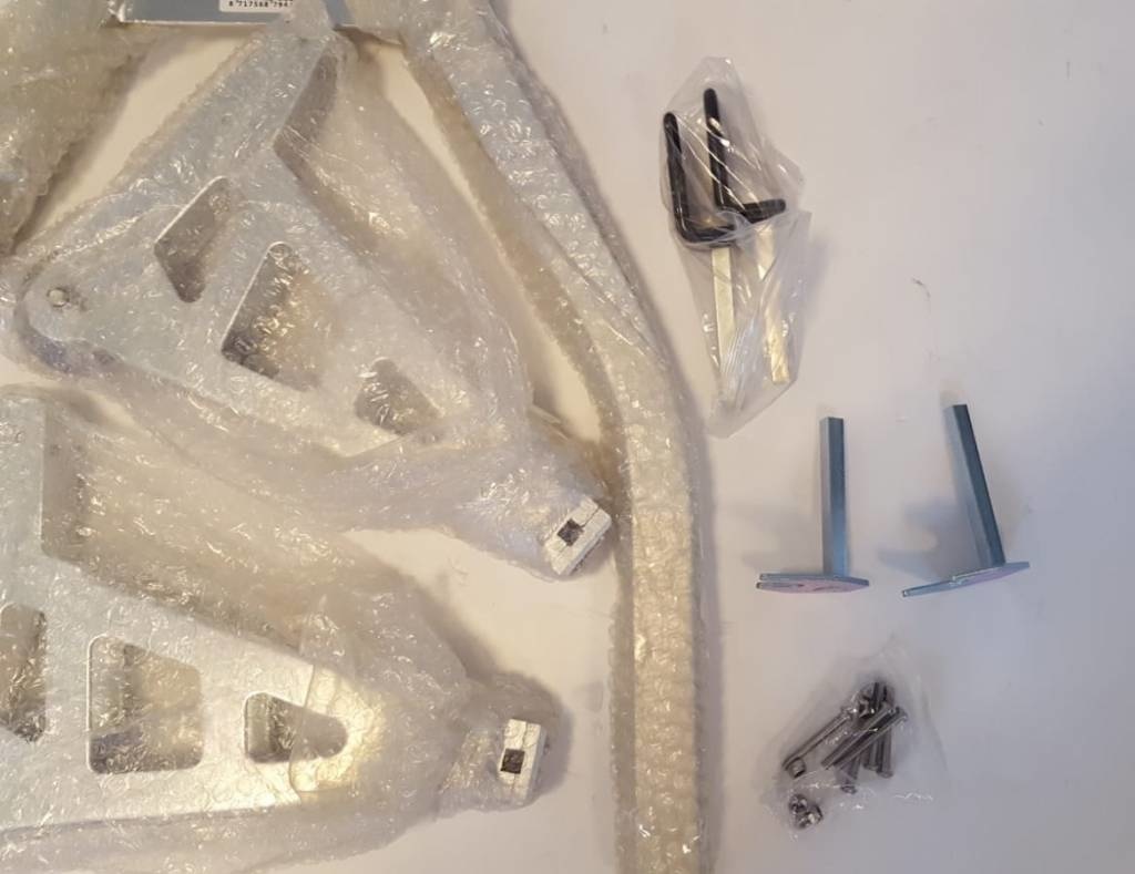 Universele motorlift geschikt voor achterwielen - gefabriceerd uit hoogwaardig aluminium