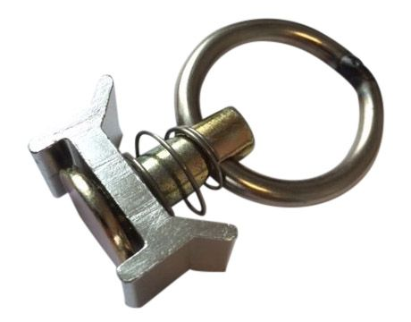 Bevestigingsoog voor rail met veer 900 DaN