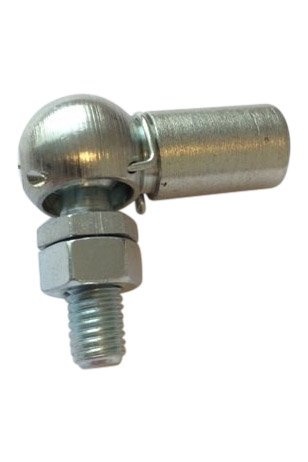 Haakskogelgewricht M8 voor gasdrukveer