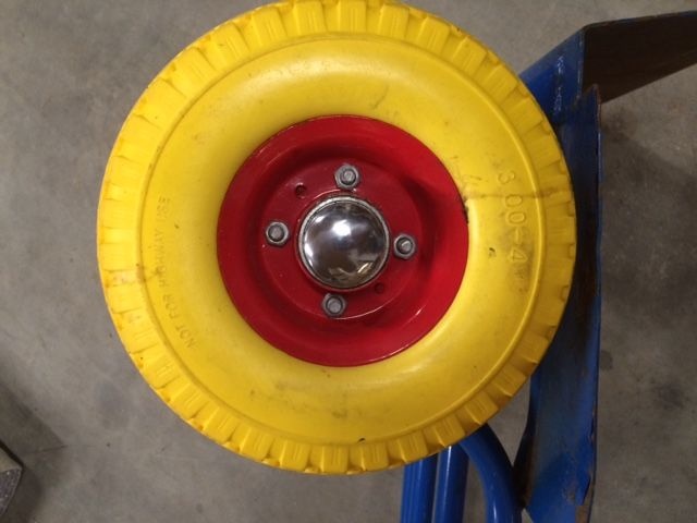 Wieldop / borgdop voor steekwagen (20 mm)