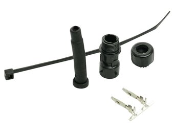 Bajonettverbinder - 2 polig - mannelijk