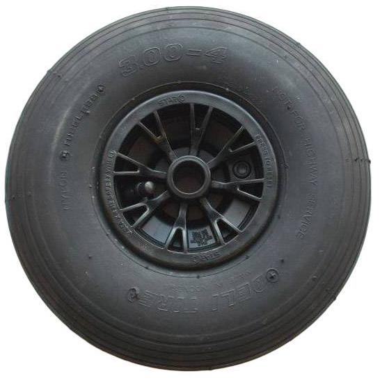 3.00-4 4PR Boeggeleiding Freewheel boottrailer