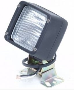 Werklamp vierkant inclusief 12V 55W lamp