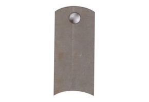 Aanlasplaat schokbreker recht