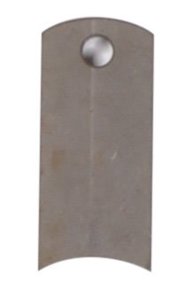 Aanlasplaat schokbreker recht