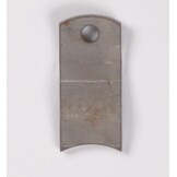 Aanlasplaat schokbreker gebogen