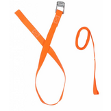 Sjorband  oranje 195x2,5 cm (250 kg) 2-delig