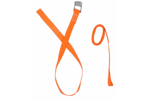 Sjorband  oranje 195x2,5 cm (250 kg) 2-delig