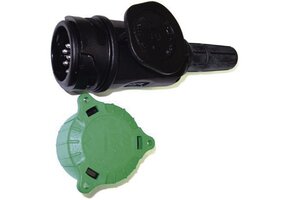 13-polige menbers stekker met schroefdop