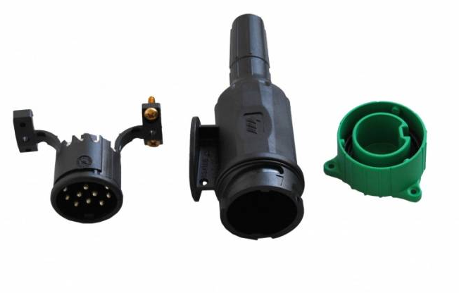 13-polige menbers stekker met schroefdop