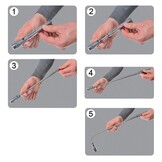 Telescopische LED zaklamp met magneet