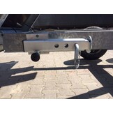 Kantelbare steunpoot aanhanger - 1 stuk